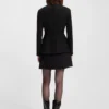 Blazer med normal passform i glittrande bouclé