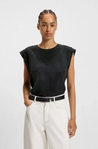 Blusar i normal passform i T-shirt-stil