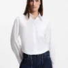 Blusar i oversized-passform i bomullspoplin Blusar i oversized-passform i bomullspoplin