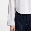 Blusar i oversized-passform i bomullspoplin Blusar i oversized-passform i bomullspoplin