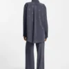 Blusar i oversized-passform med staplade logotyper