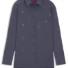 Blusar i oversized-passform med staplade logotyper