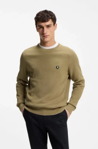 Bomullströja med Double B-monogram
