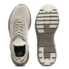 BOSS-MOTION-sneakers med stickat ovandel och läderdetaljer