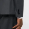 BOSS ONE – Slim fit-kostymjacka i serge av nyull