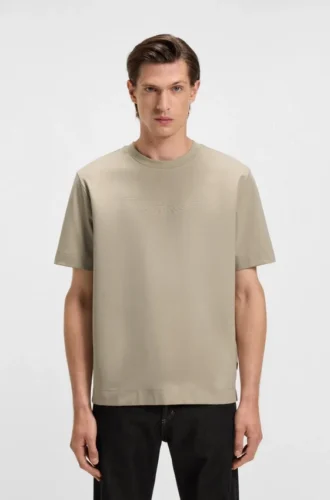 BOSS x ASTON MARTIN T-shirt med präglat logo
