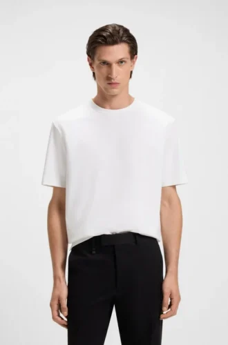 BOSS x ASTON MARTIN T-shirt med präglat logo