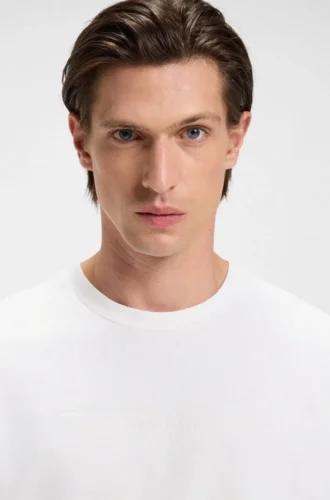 BOSS x ASTON MARTIN T-shirt med präglat logo