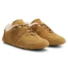 BOSS x Steiff sneakers i mocka med pälsdetaljer