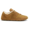 BOSS x Steiff sneakers i mocka med pälsdetaljer