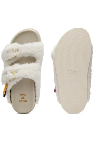 BOSS x Steiff teddy-tofflor