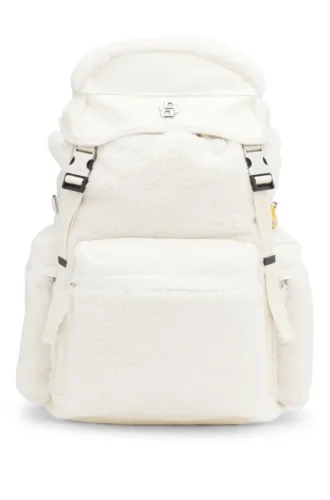 BOSS x Steiff teddyryggsäck med Double B-monogram