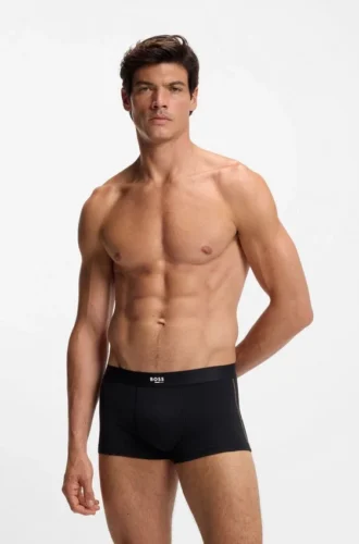 Boxershorts med sömmar i stretchbomull