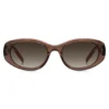 Bruna solglasögon i acetat med Double B-monogram