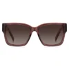 Bruna solglasögon i acetat med Double B-monogram