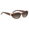 Bruna solglasögon i acetat med Double B-monogram