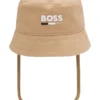 Bucket hat för spädbarn med broderad logotyp