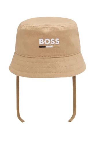 Bucket hat för spädbarn med broderad logotyp