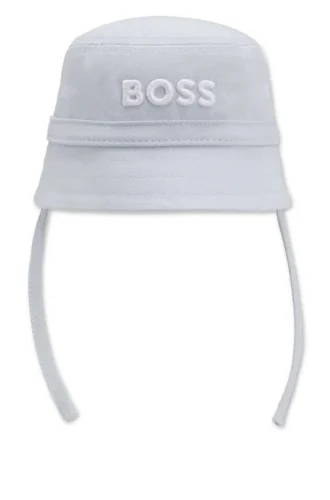 Bucket hat för spädbarn med broderad logotyp
