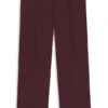 Byxor med modern passform i stretchig twill