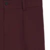Byxor med modern passform i stretchig twill