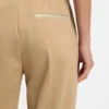 Byxor med smal passform i stretchjersey