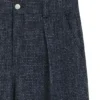 Byxor med vida ben i stretchtweed