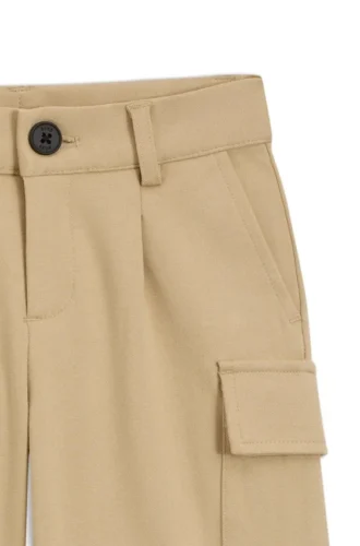 Cargoshorts för barn i stretchpiqué