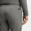 Chinos i smal passform i tryckt stretch-bomullstwill