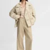 Culottes i avslappnad passform i stretchbomull Culottes i avslappnad passform i stretchbomull