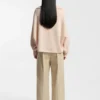 Culottes i avslappnad passform i stretchbomull Culottes i avslappnad passform i stretchbomull