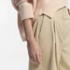 Culottes i avslappnad passform i stretchbomull Culottes i avslappnad passform i stretchbomull
