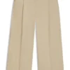 Culottes i avslappnad passform i stretchbomull Culottes i avslappnad passform i stretchbomull
