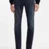 Delaware-jeans i smal passform i blå denim med mekanisk stretch Delaware-jeans i smal passform i blå denim med mekanisk stretch