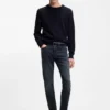 Delaware-jeans i smal passform i blå denim med mekanisk stretch Delaware-jeans i smal passform i blå denim med mekanisk stretch