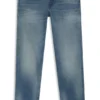 Delaware-jeans i smal passform i blått lättviktigt denim Delaware-jeans i smal passform i blått lättviktigt denim