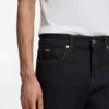 Delaware-jeans i smal passform i mörkblå denim