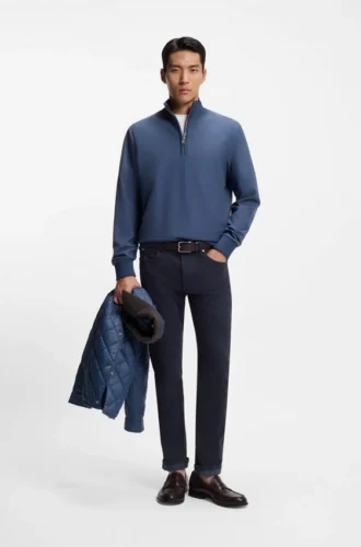 Delaware-jeans i stretchdenim med smal passform