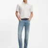 Delaware-jeans med smal passform i stretchdenim