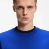 Dip-dyed T-shirt med logotyp i bomullsjersey