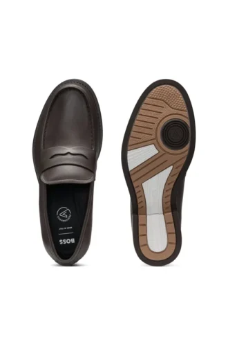 Dressletic-loafers i mjukt läder