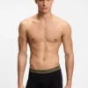 Fem-pack boxershorts i stretchbomull med logotyp i midjan