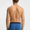 Fem-pack boxershorts i stretchbomull med logotyp i midjan