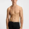 Fem-pack boxershorts i stretchbomull med logotyp i midjan