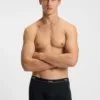 Fem-pack boxershorts i stretchbomull med logotyp i midjan
