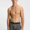 Fem-pack boxershorts i stretchbomull med logotyp i midjan