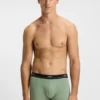 Fem-pack boxershorts i stretchbomull med logotyp i midjan