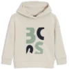 Fleece-hoodie för barn med logotyp Fleece-hoodie för barn med logotyp