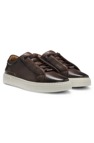 Gary-sneakers med dolda snören