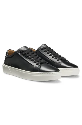 Gary-sneakers med läderöverdel